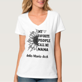Meine Liebsten nennen mich Mawmaw Queenie Oma Tutu T-Shirt
