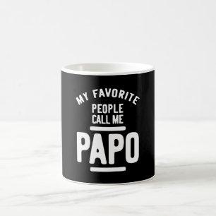 Meine Liebsten nennen mich Papo   Father Gift Kaffeetasse