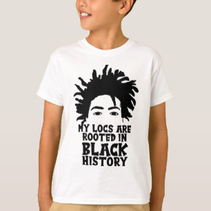 Meine Locs verwurzelten Schwarze Geschichte (Monat T-Shirt