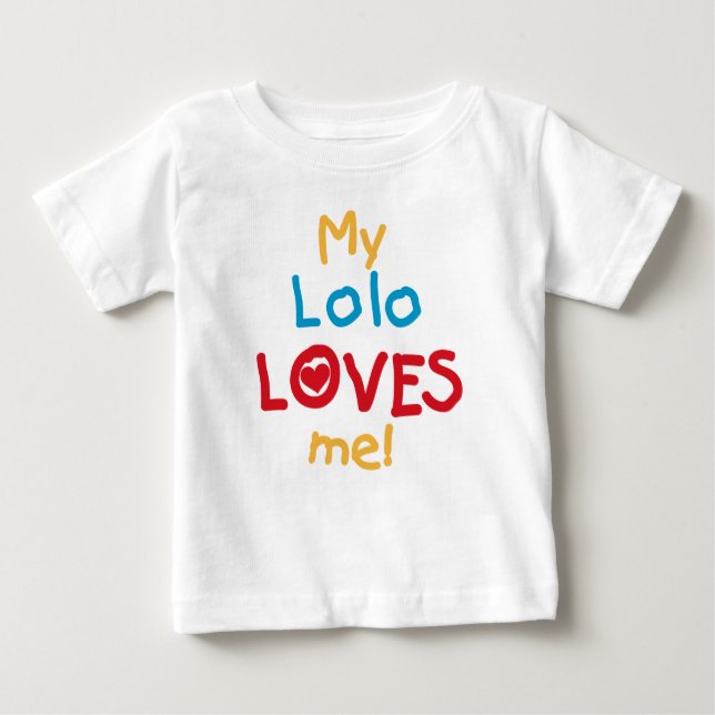 Meine Lolo Lieben Me T - Shirt und Geschenke (Vorderseite)