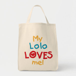 Meine Lolo Lieben Me T - Shirt und Geschenke Tragetasche