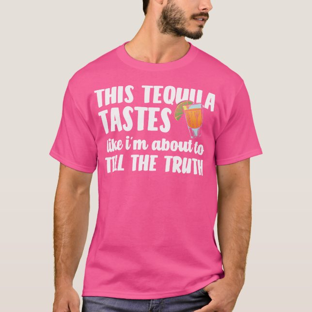 Meine lustigen Freunde Salz Limette Tacos Tequila T-Shirt (Vorderseite)
