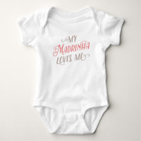 Meine Madrinha-Lieben | Baby Bodysuit