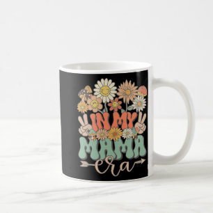 Meine Mama Ära Floral Hippie Groovy Retro Daisy Mu Kaffeetasse