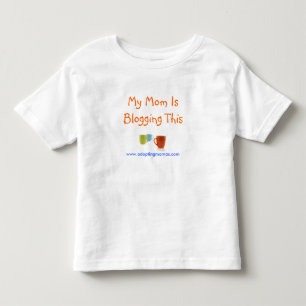 Meine Mama Blogging dieses Kleinkind T-shirt