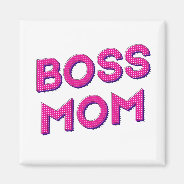 Meine MAMA BOSS immer Magnet (Vorne)