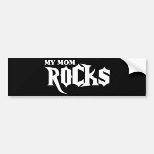 Meine Mama-Felsen Autoaufkleber