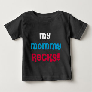 Meine Mama-Felsen Baby T-shirt