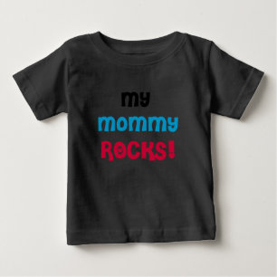 Meine Mama-Felsen Baby T-shirt