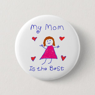 Meine Mama ist das Beste Button