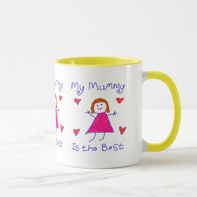 Meine Mama ist das Beste Tasse (Rechts)