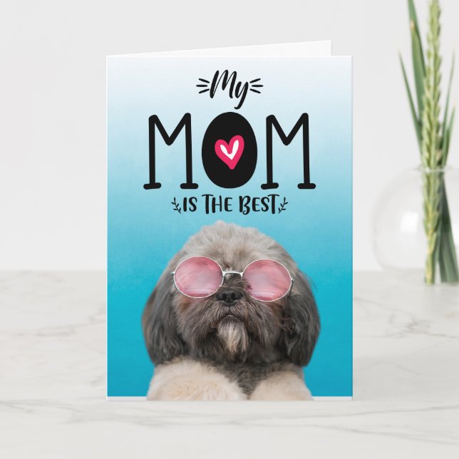 Meine Mama ist der beste.. Personalisierte Muttert Dankeskarte (Vorderseite)