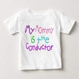Meine Mama ist der Leiter Baby T-shirt