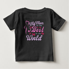 Meine Mama ist die beste Mama Baby T-shirt