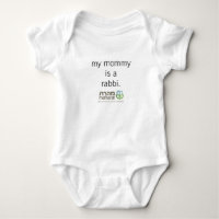 Meine Mama ist ein Rabbiner-Säuglings-Bodysuit