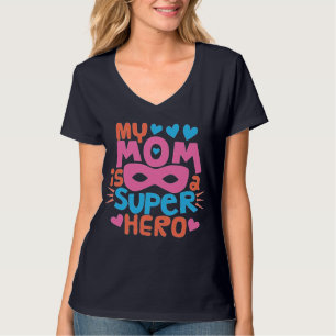 MEINE MAMA IST EIN SUPER HERO   I Liebe Sie MAMA T-Shirt