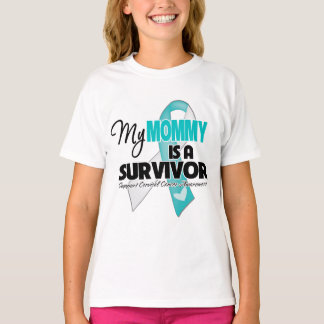 Meine Mama ist ein Überlebender - Gebärmutterkrebs T-Shirt