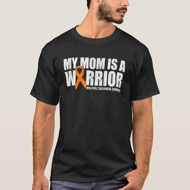 Meine Mama ist eine kriegerische Multiplen Skleros T-Shirt (Vorderseite)