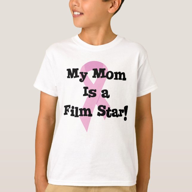 Meine Mama ist Filmstar T-Shirt (Vorderseite)