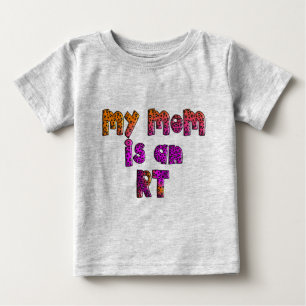 "Meine Mama ist Hund einer Funktelegrafie" u. Baby T-shirt