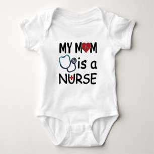 Meine Mama ist Krankenschwester Baby Strampler