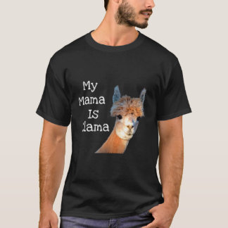 Meine Mama ist Llama-Alpaka-Liebhaber-Mom-Tee Männ T-Shirt