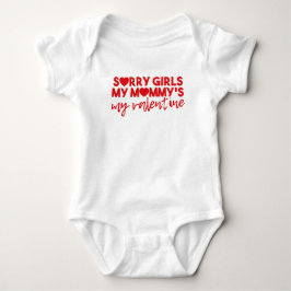 Meine Mama ist mein Valentine Baby Strampler