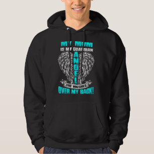 Meine Mama ist mein Wächter-Engel, den sie über me Hoodie