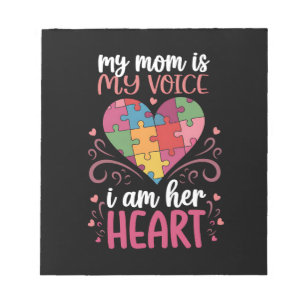 Meine Mama ist meine Autismus-Autismus-Autismus-Be Notizblock