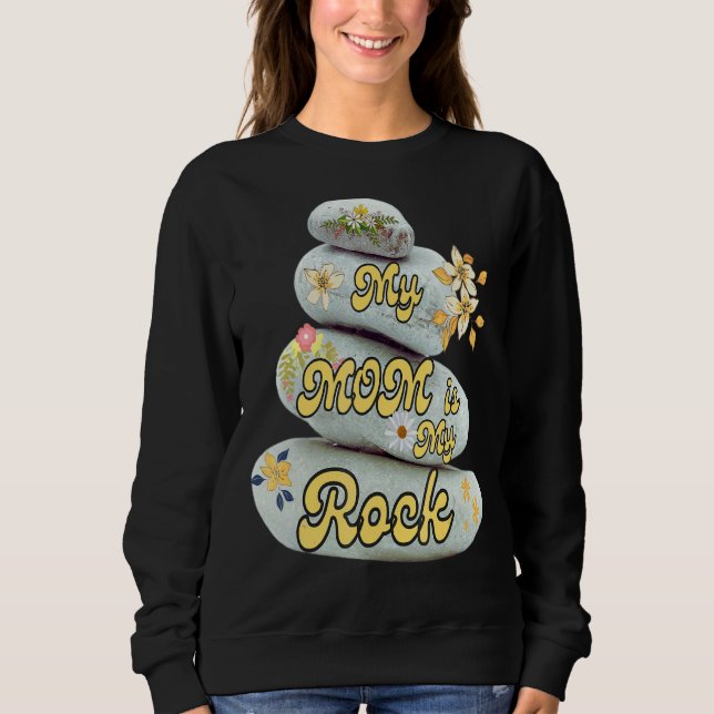 Meine Mama ist meine Rock Liebe Admiration Mutter  Sweatshirt (Vorderseite)
