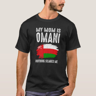 Meine Mama ist Omani Oman Pride Flag Heritage Root T-Shirt