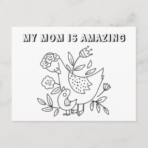 Meine Mama ist Phantastisch - die Postkarte für Ki