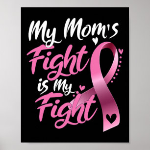 Meine Mama kämpft gegen Brustkrebs Poster