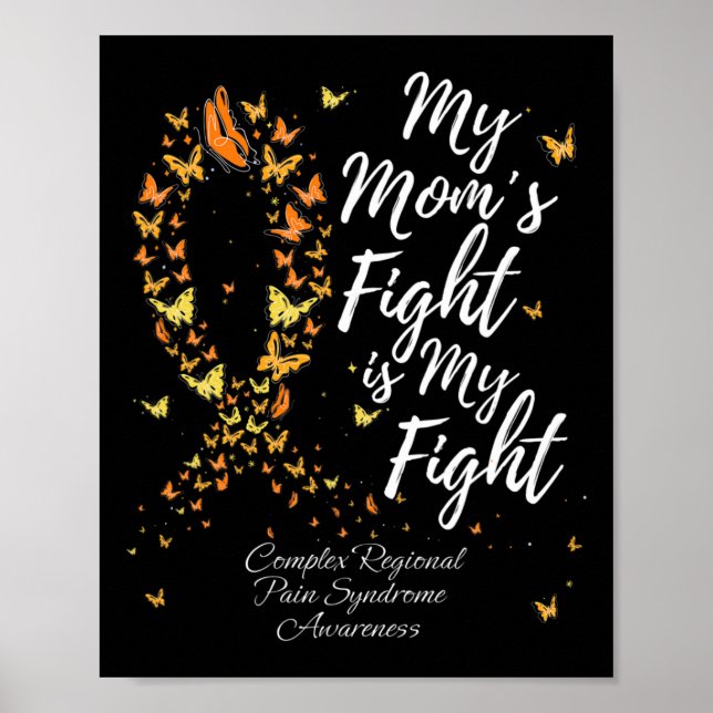 Meine Mama kämpft gegen Crps Poster (Vorne)