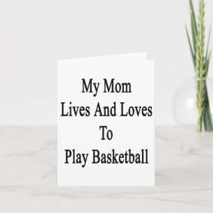 Meine Mama lebt und Lieben, Basketball zu spielen  Karte