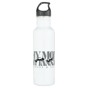 MEINE MAMA MY JANNAH Personalisiertes Geschenk für Edelstahlflasche