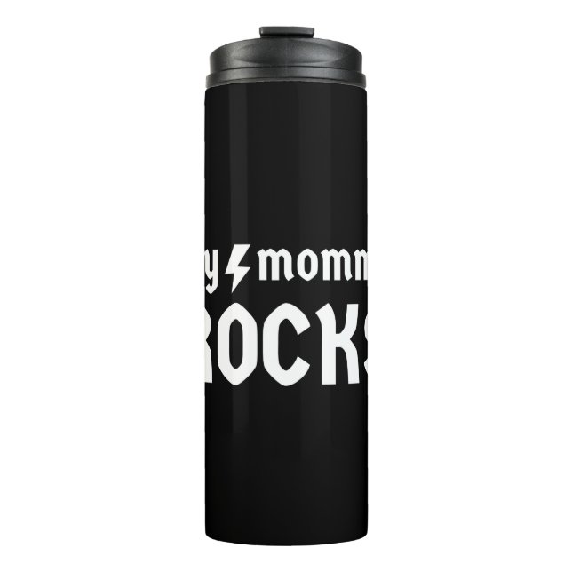 Meine Mama Rocks Thermosbecher (Vorderseite)