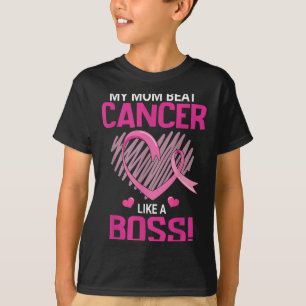 Meine Mama schlägt Brustkrebs wie eine Boss-Kriege T-Shirt