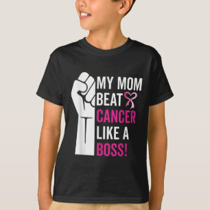 Meine Mama schlägt Brustkrebs wie eine Boss-Kriege T-Shirt