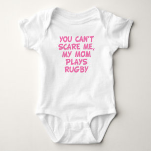 Meine Mama spielt Rugby Baby Strampler