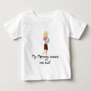 Meine Mama trägt mich heraus! Baby T-shirt