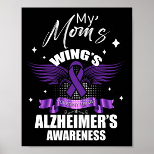 Meine Mama Wings decken meinen Herzangel Heaven He Poster