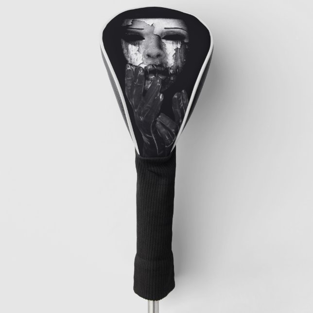 Meine Maske fallen Golf Headcover (Vorderseite)