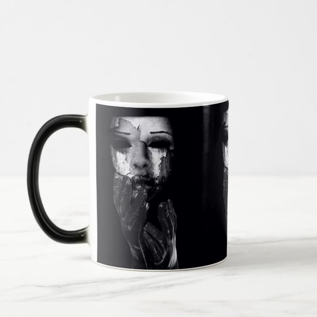 Meine Maske fallen Verwandlungstasse (Links)