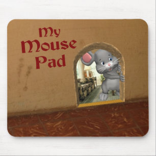 Meine Maus Pad Pun Funny Play auf Words Mousepad