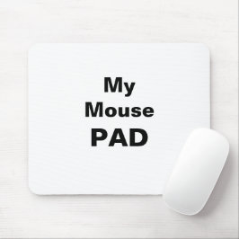 Meine Maus Pad Typografie Mousepad