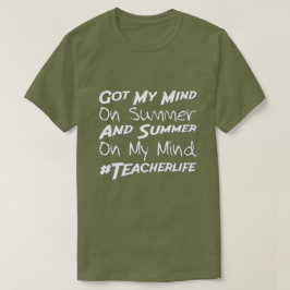 Meine Meinung zum Sommer got | Teacher Life Funny T-Shirt