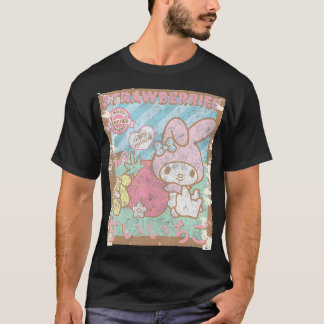 Meine Melody Strawberry Picking Strawberries Farm T-Shirt