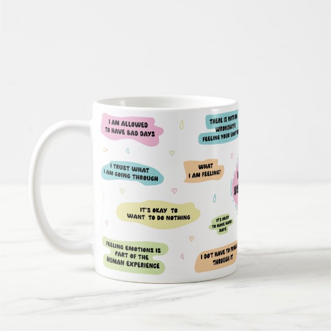 Meine Mental Breakdown Tasse. Kaffeetasse (Links)