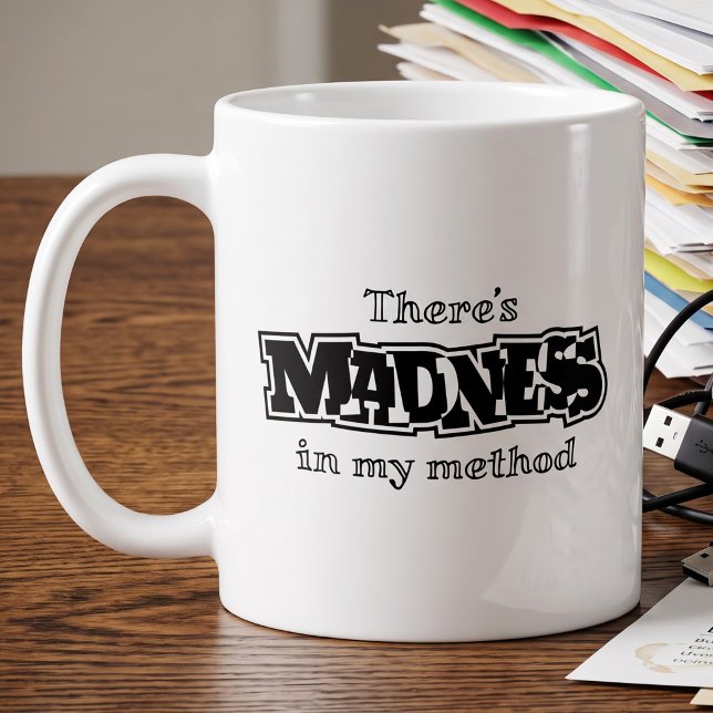 Meine Methode hat Wahnsinn - Funny Kaffeetasse (Von Creator hochgeladen)